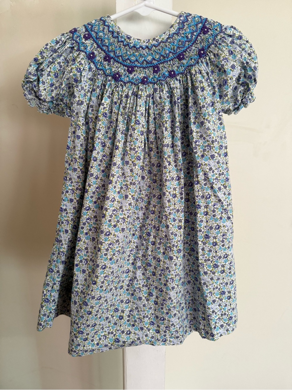 Babeeni Smocked Bishop Dress